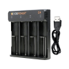 E-Cig Power C4 USB Type C LED Battery Charger