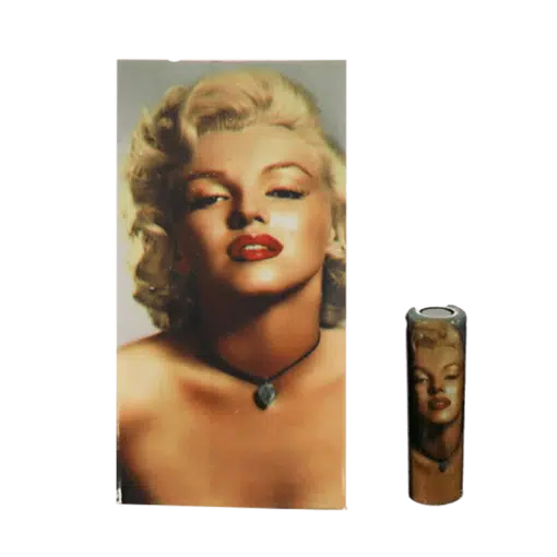 Marilyn Monroe Plastic Wrap for 18650