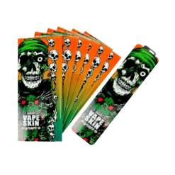 Skeleton Zombie Plastic Wrap for 21700
