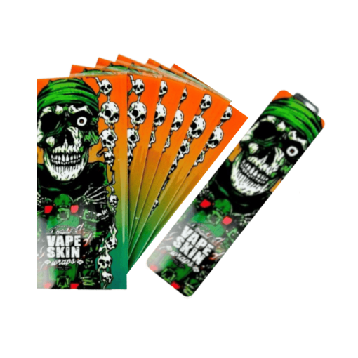 Skeleton Zombie Plastic Wrap for 21700