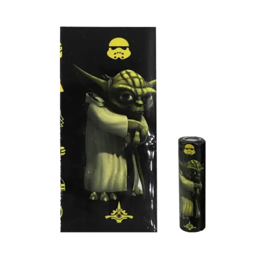 Star Wars Yoda Master Plastic Wrap for 18650